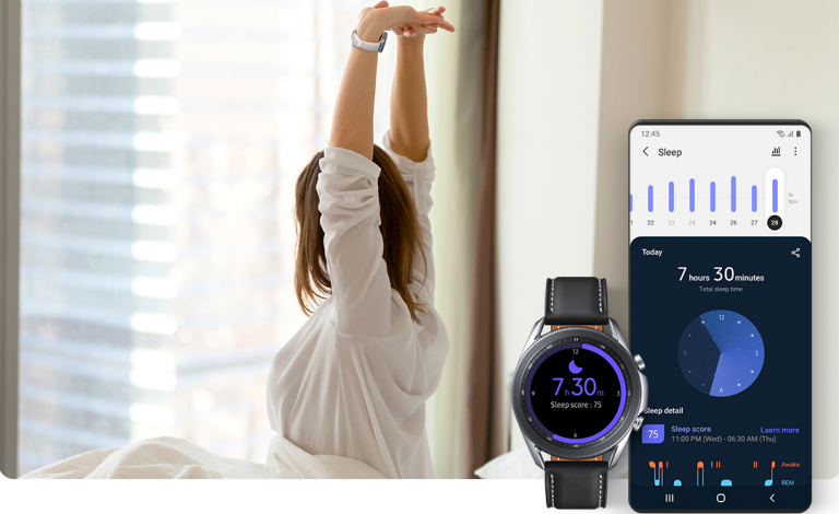 Samsung Health: Using Galaxy Watch3 to get better sleep
