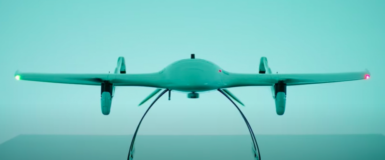 The “Wingcopter” offers vaccines by air