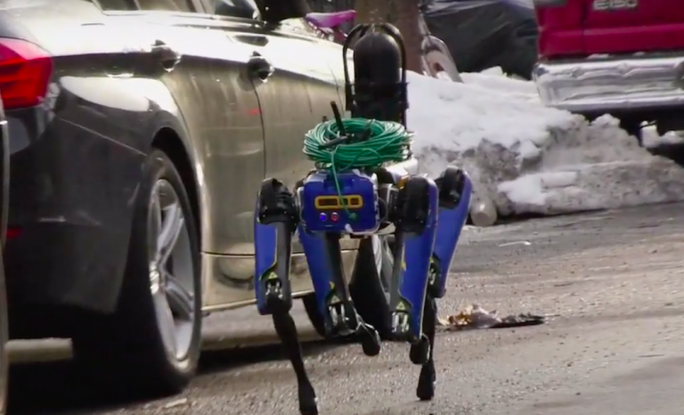 NYPD deploys a Robot dog