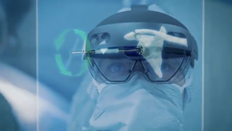 HoloLens allows remote collaboration among surgeons