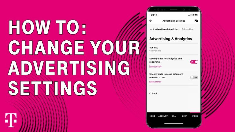 T-Mobile:How To Change your Advertising Settings