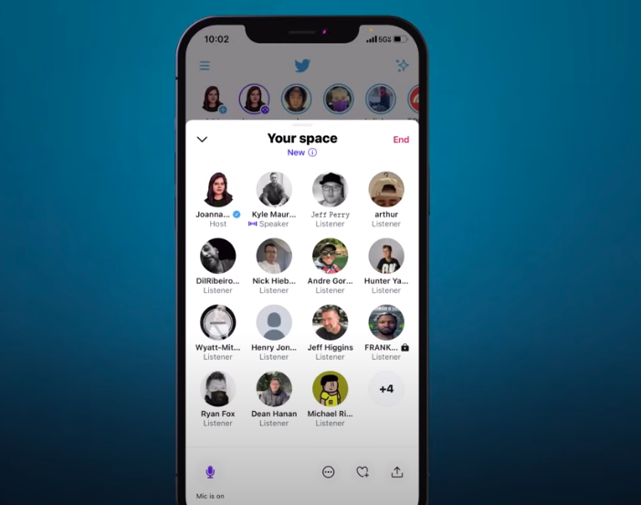 Twitter opens its audio chatroom “Spaces” to Android users