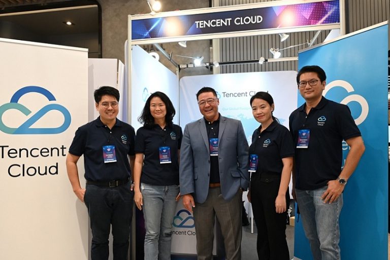 Tencent Cloud presents Cloud-AI solutions at “Digital Night 2022”, a gathering event by leading Thai digital associations