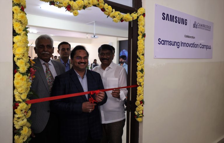 Samsung R&D Institute Bangalore Launches ‘Samsung Innovation Campus’ Program at Cambridge Institute of Technology, Bengaluru to Upskill Youth on AI, IoT, Big Data, Coding & Programming
