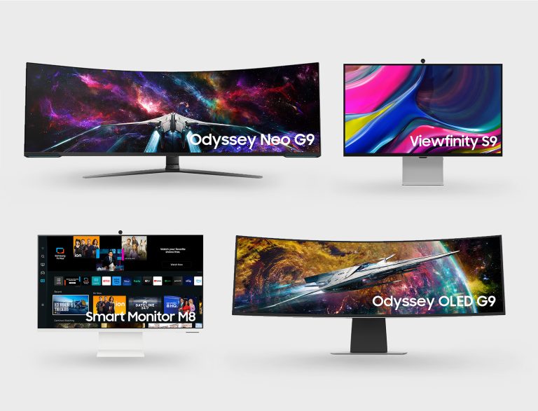 Samsung Electronics Unveils Its New Odyssey, ViewFinity and Smart Monitor Lineups at CES, Igniting the Next Generation of Display Technology